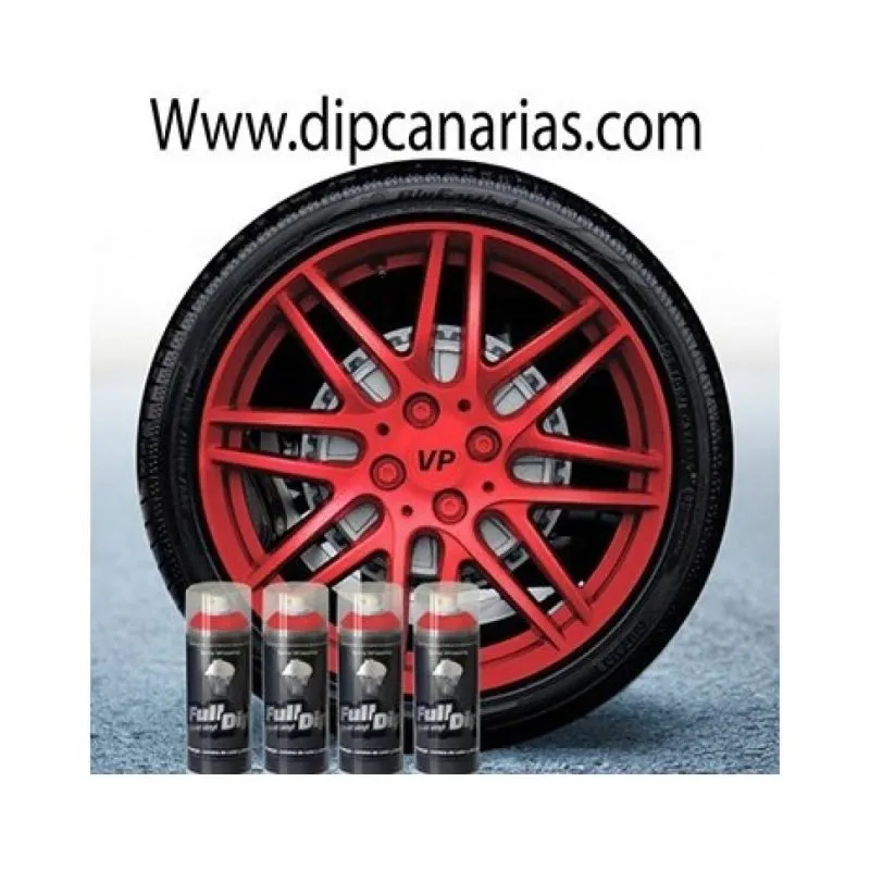 Kit llantas de 16 a 19" Rojo Metalizado