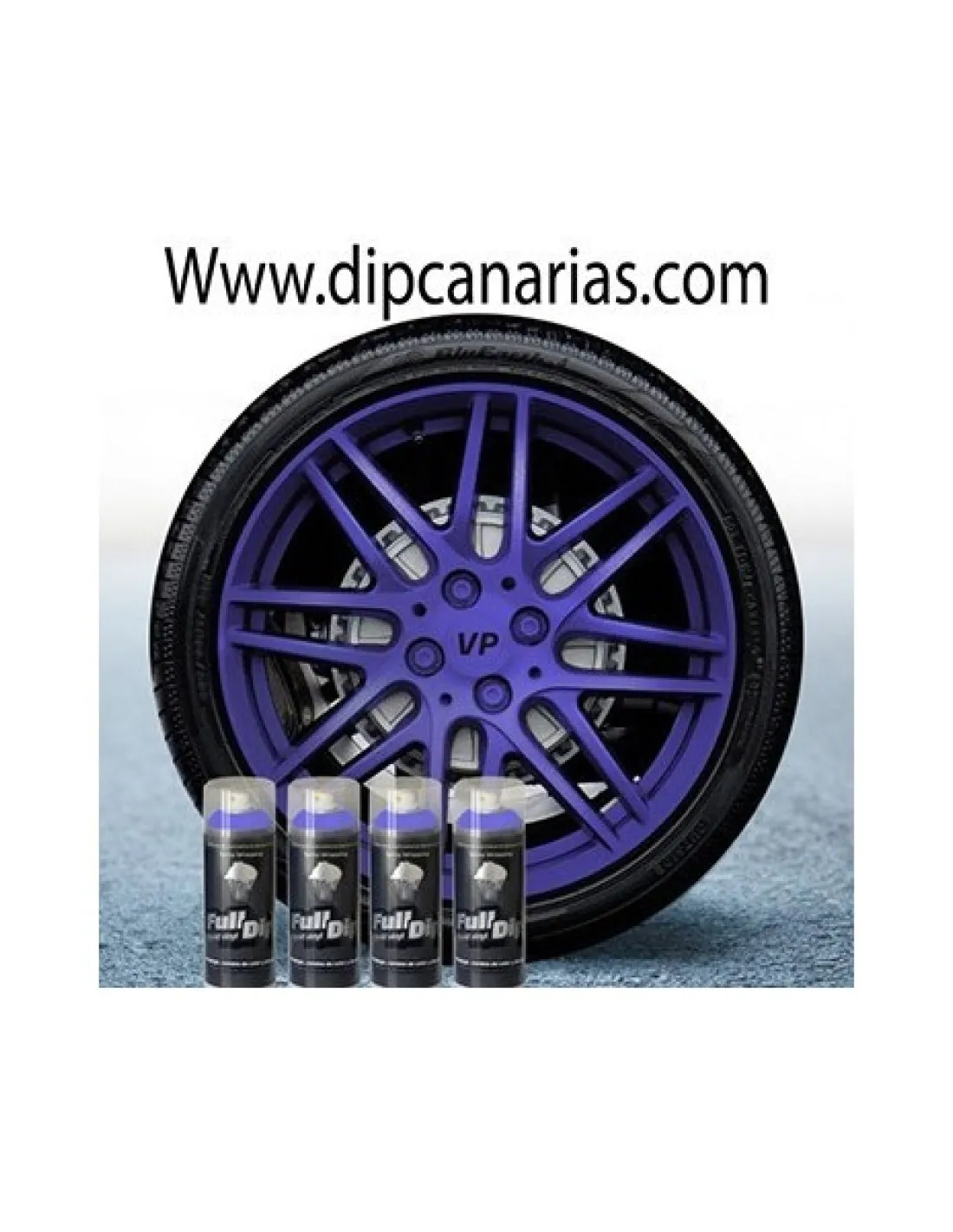 Kit llantas de 16 a 19" Violeta Metalizado