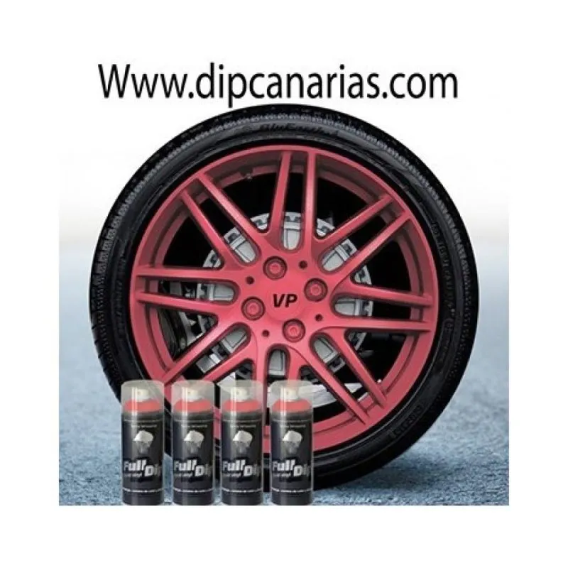 Kit llantas de 16 a 19" Rosa Metalizado