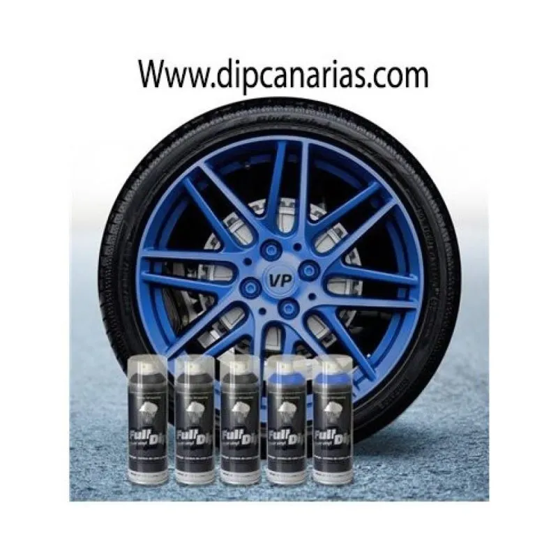 Kit llantas de 16 a 19" Azul Diamante Candy