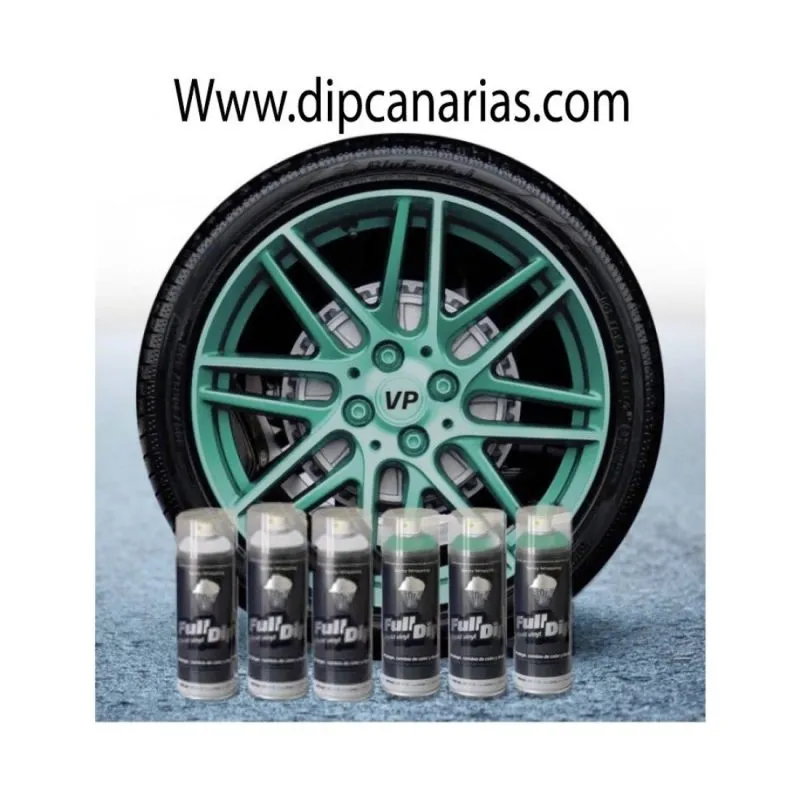 Kit llantas de 16 a 19" Verde Zombie Candy