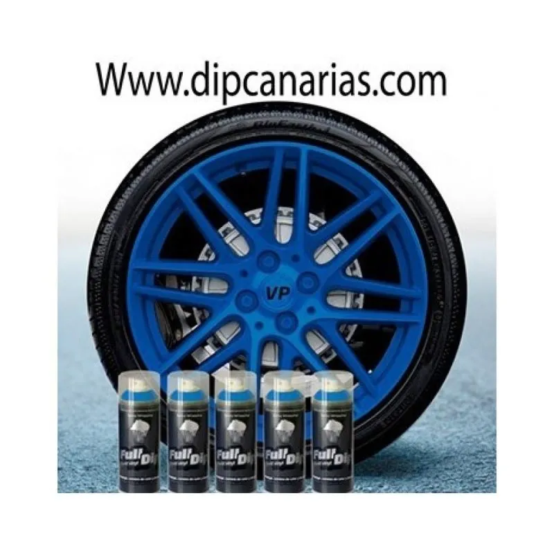 Kit llantas de 20" o más Azul Sólido
