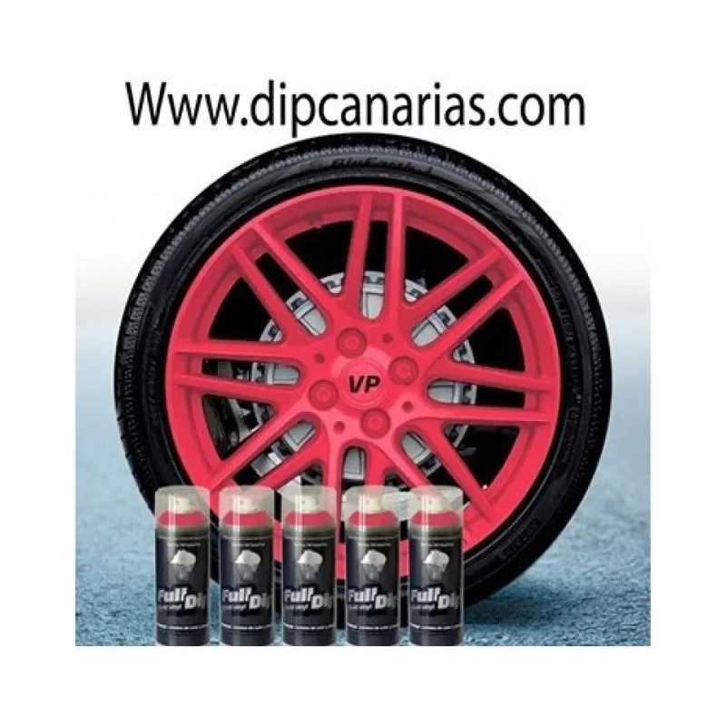 Kit llantas de 20" o más Rosa Chicle Sólido