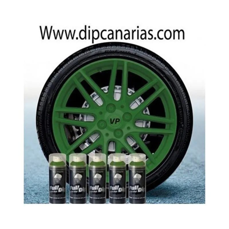 Kit llantas de 20" o más Verde Militar Sólido
