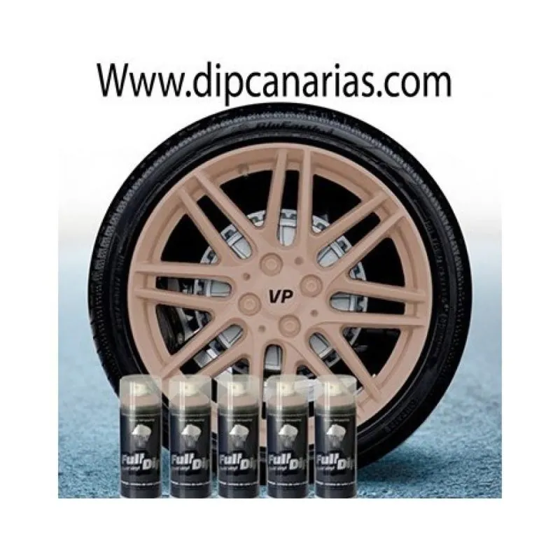 Kit llantas de 20" o más Beige Militar Sólido