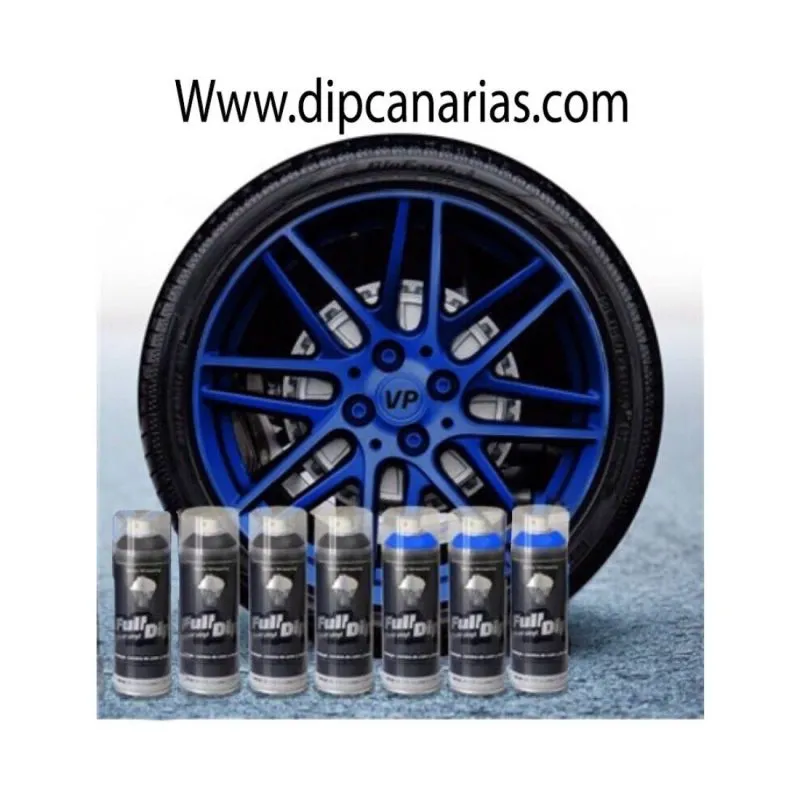 Kit llantas de 20" o más Azul Diamante Candy