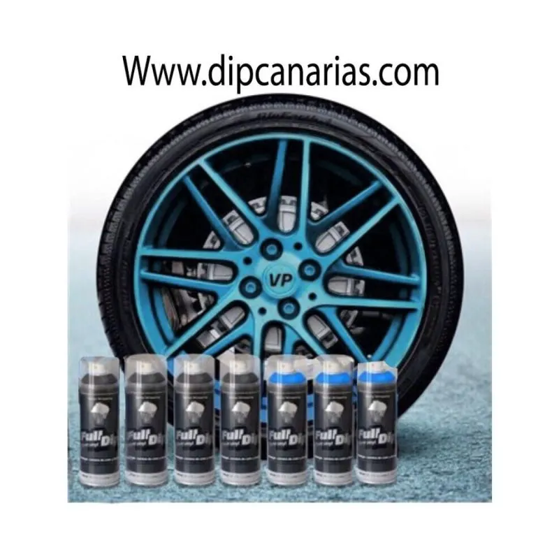 Kit llantas de 20" o más Azul Mágico Candy