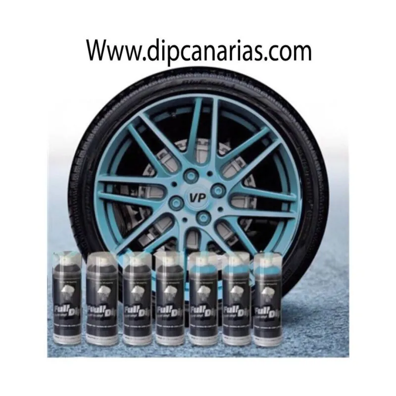 Kit llantas de 20" o más Azul Dulce Candy