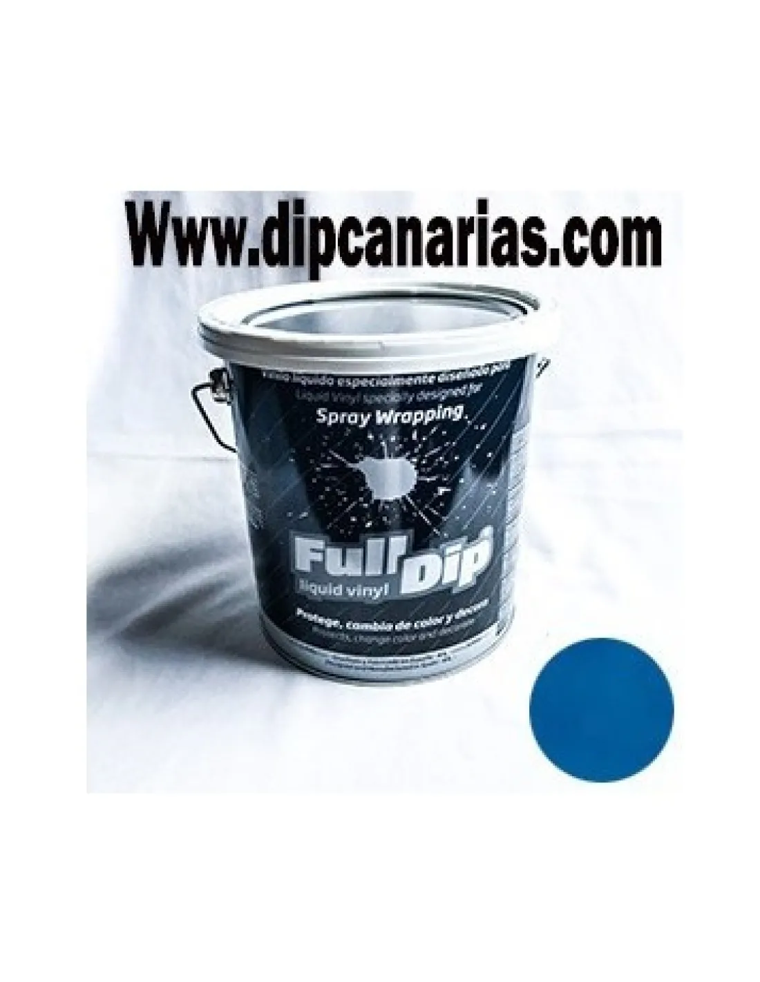 Vinilo Líquido Bote 4L Azul Metalizado