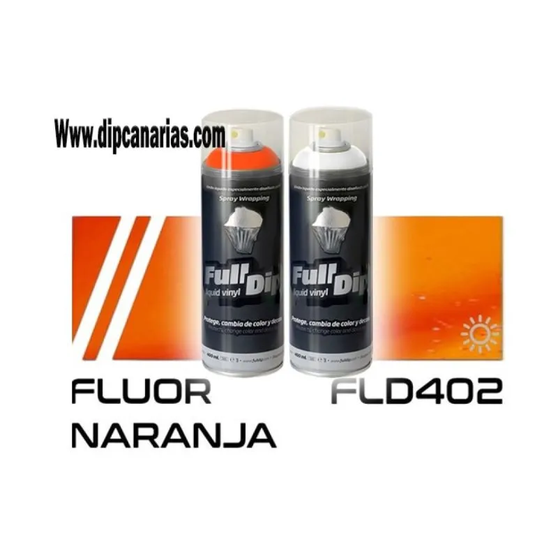 Pack Naranja Flúor + Base Blanca