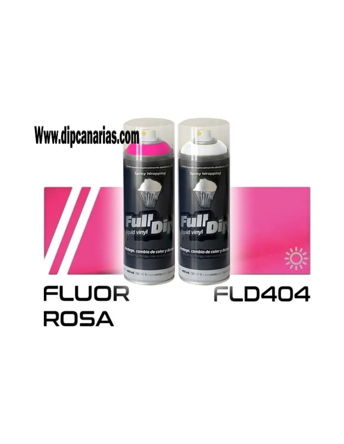 Pack Rosa Flúor + Base Blanca