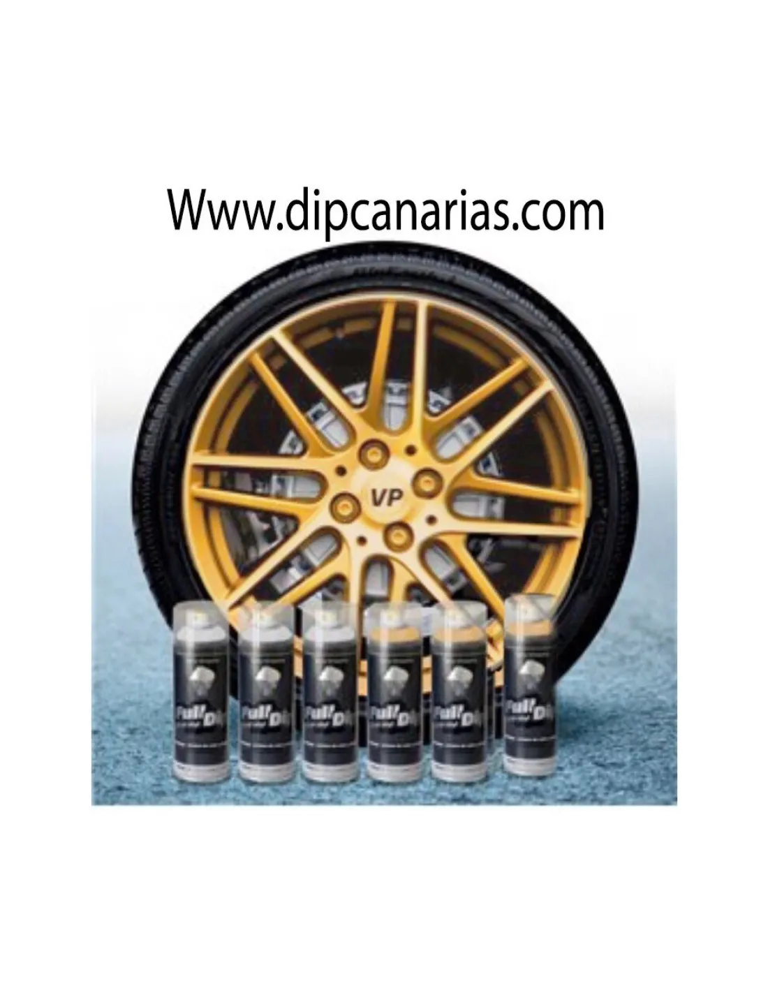 Kit llantas de 16 a 19" Dorado Solar Candy