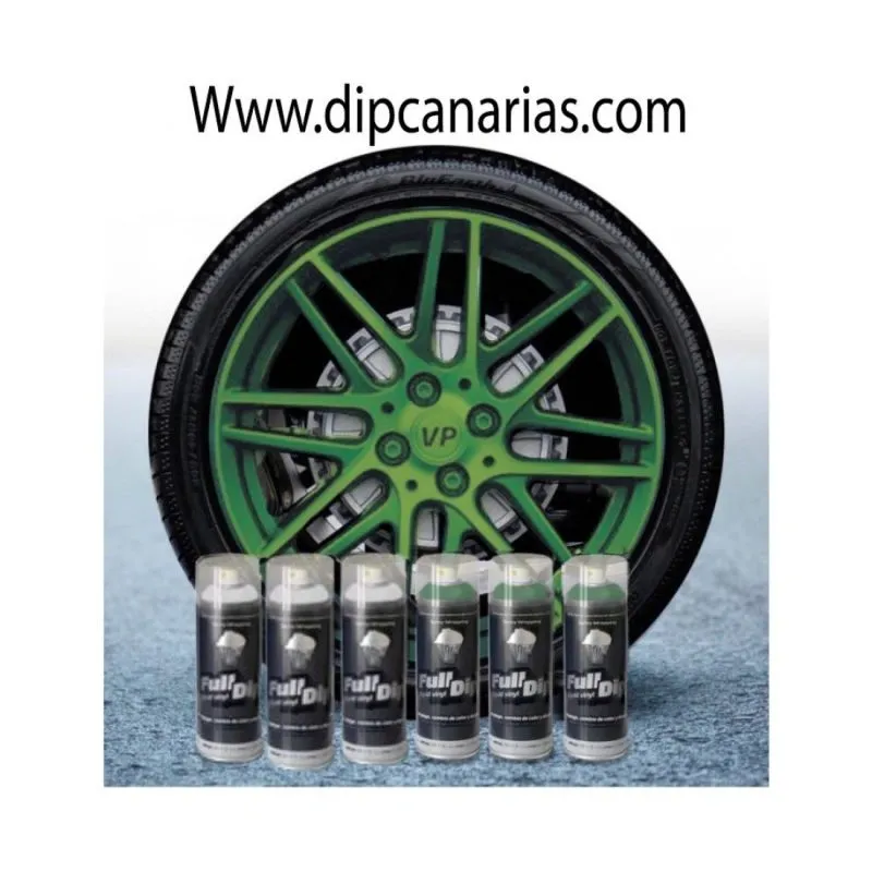 Kit llantas de 16 a 19" Verde Manzana Candy