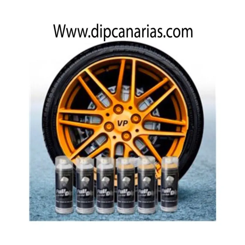 Kit llantas de 16 a 19" Naranja Candy