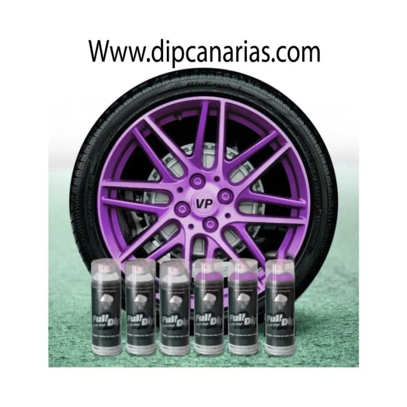 Kit llantas de 16 a 19" Morado Candy