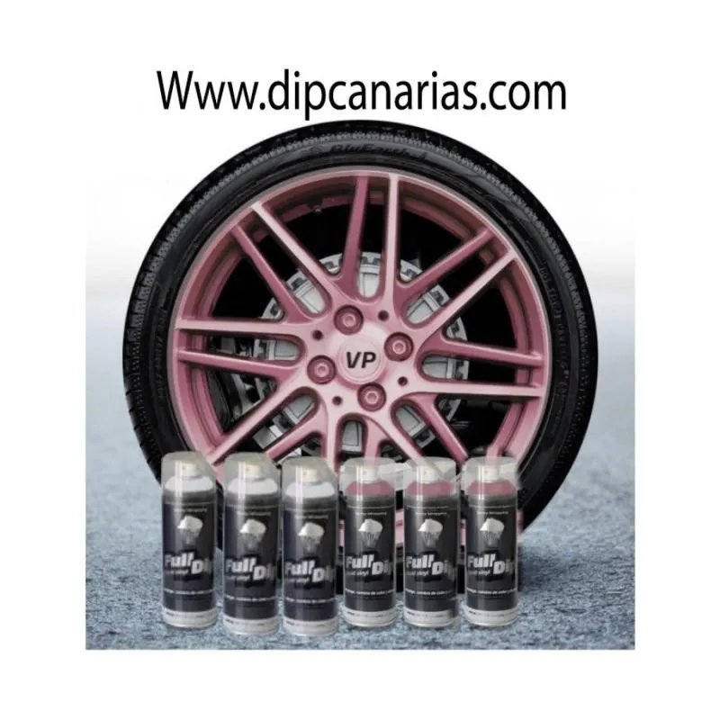 Kit llantas 16 a 19" Rosa Pastel Candy