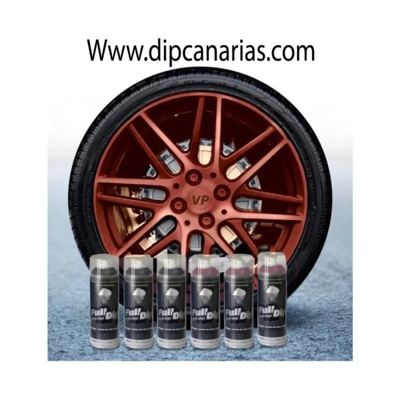 Kit llantas 16 a 19" Rojo Marte Candy