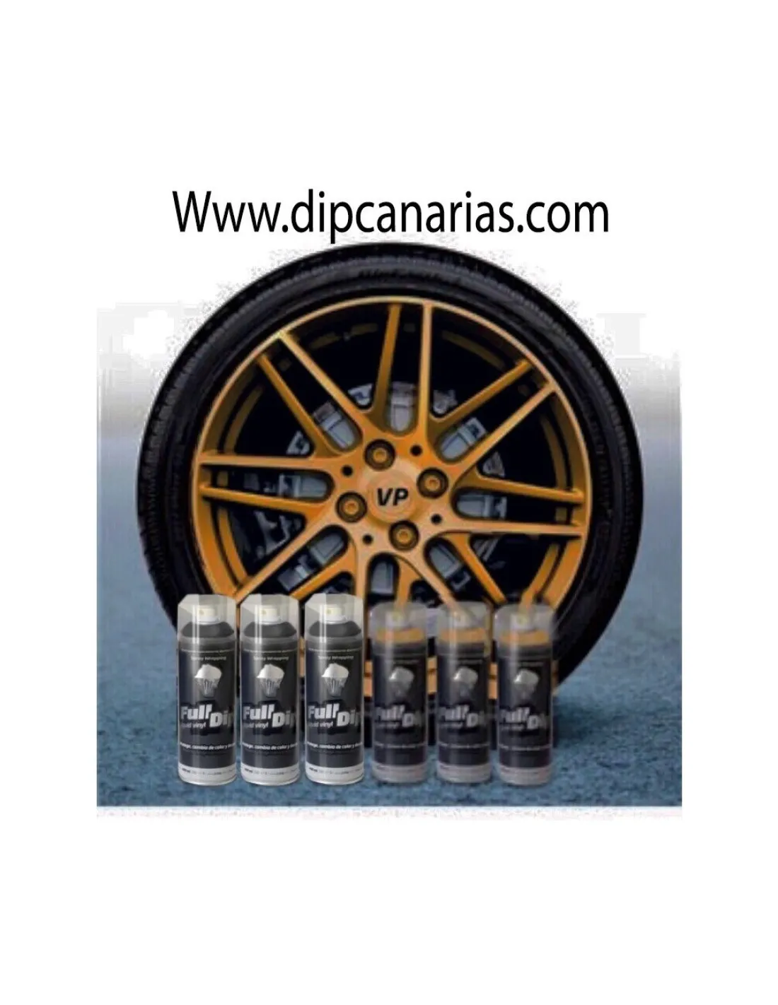 Kit llantas de 16 a 19" Volcano Candy