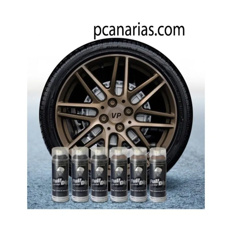 Kit llantas de 16 a 19" Marrón Avellana Candy