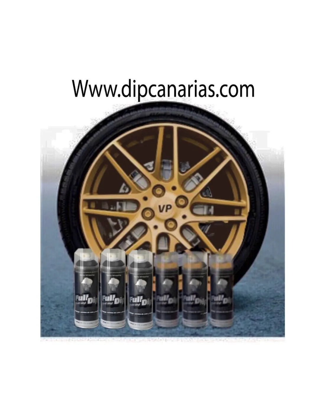 Kit llantas de 16 a 19" Bronce Candy