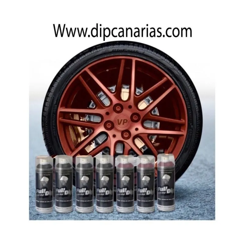 Kit llantas de 20" o más Rojo Marte Candy