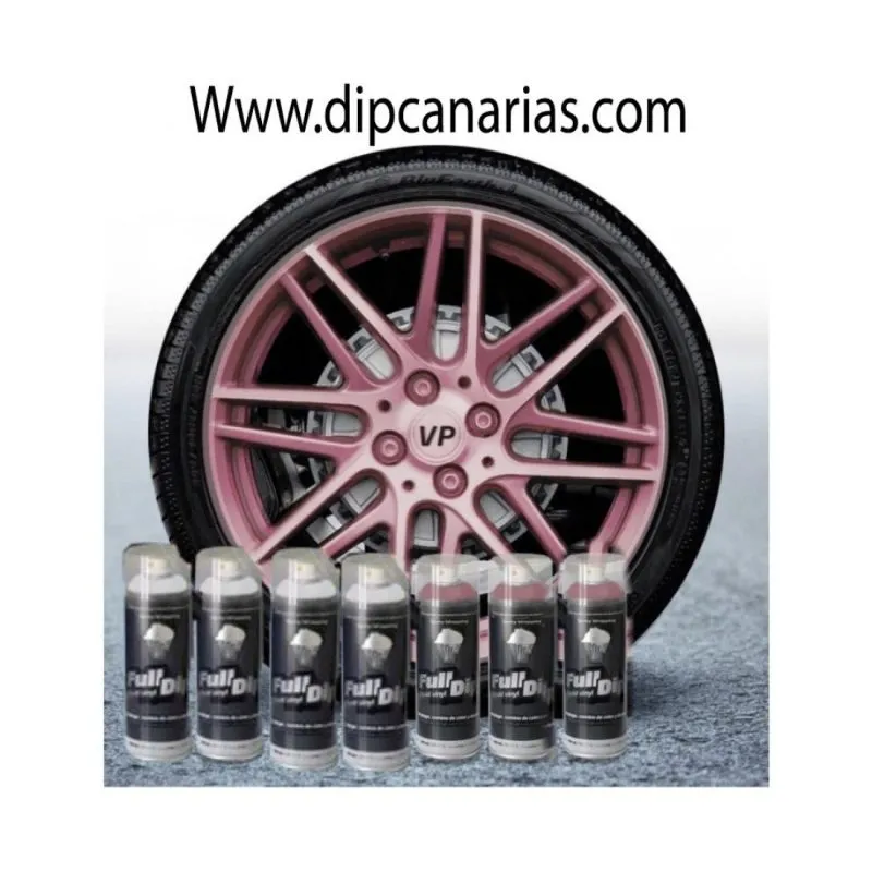 Kit llantas de 20" o más Rosa Pastel Candy