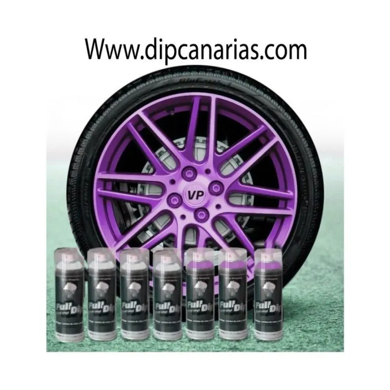 Kit llantas de 20" o más Morado Candy
