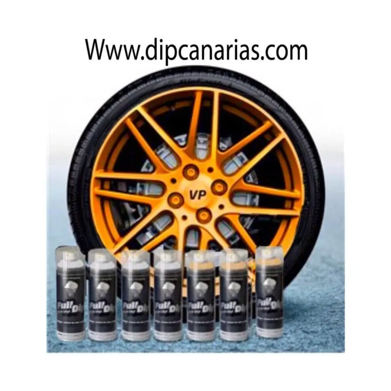 Kit llantas de 20" o más Naranja Candy