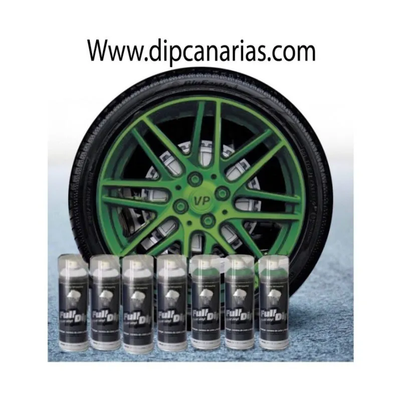 Kit llantas de 20" o más Verde Manzana Candy