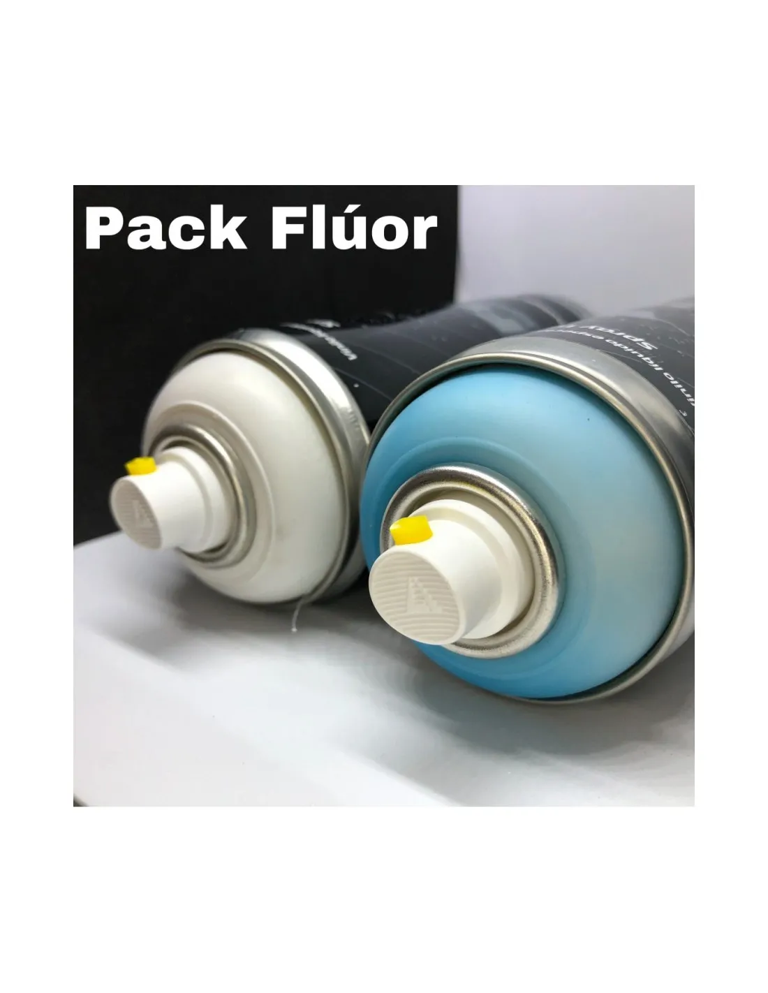 Pack Azul Flúor + Base Blanca