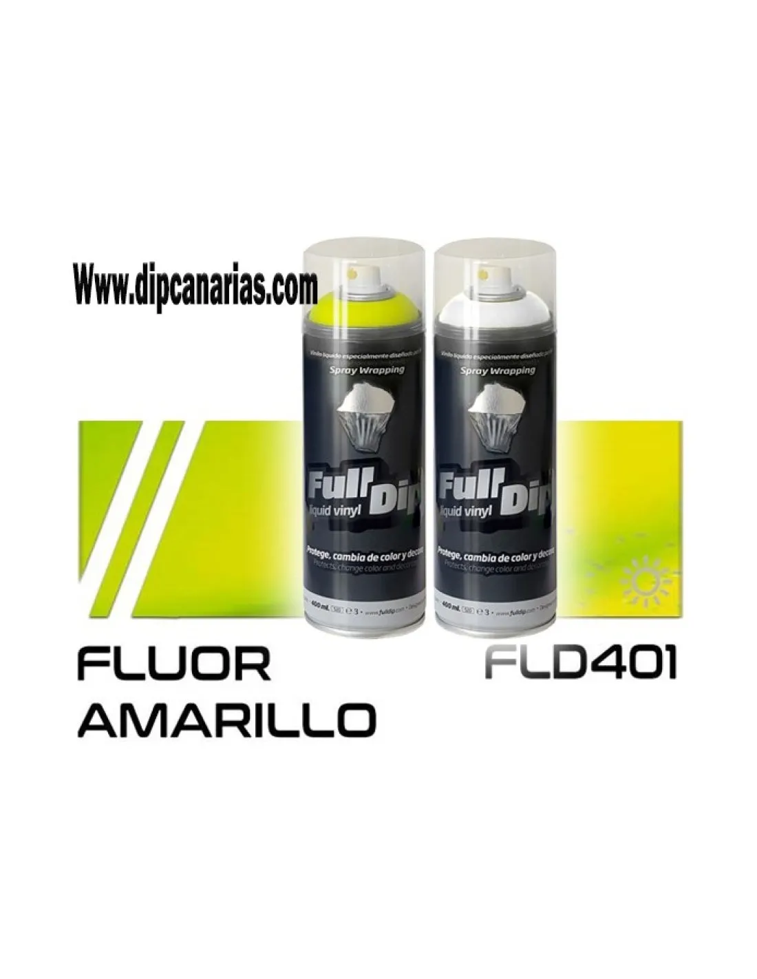 Pack Amarillo Flúor+ Base Blanca