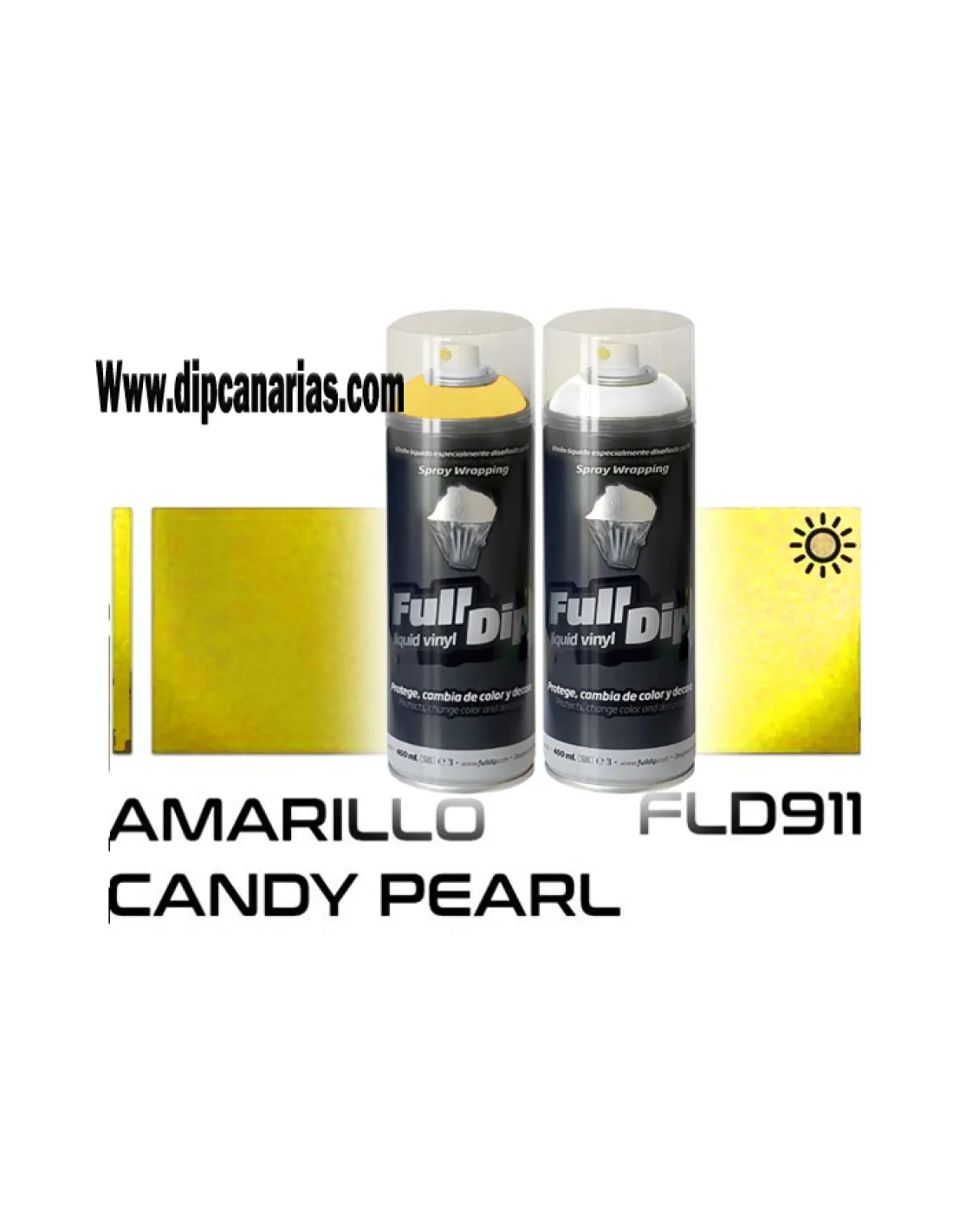 Pack Amarillo Candy + Base Blanca