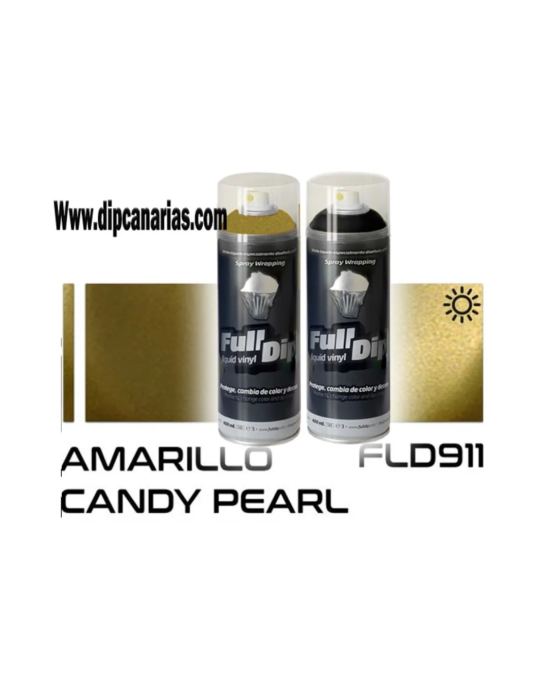 Pack Amarillo Candy + Base Negra