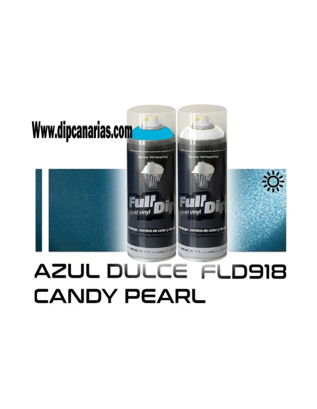 Pack Azul Dulce Candy + Base Blanca