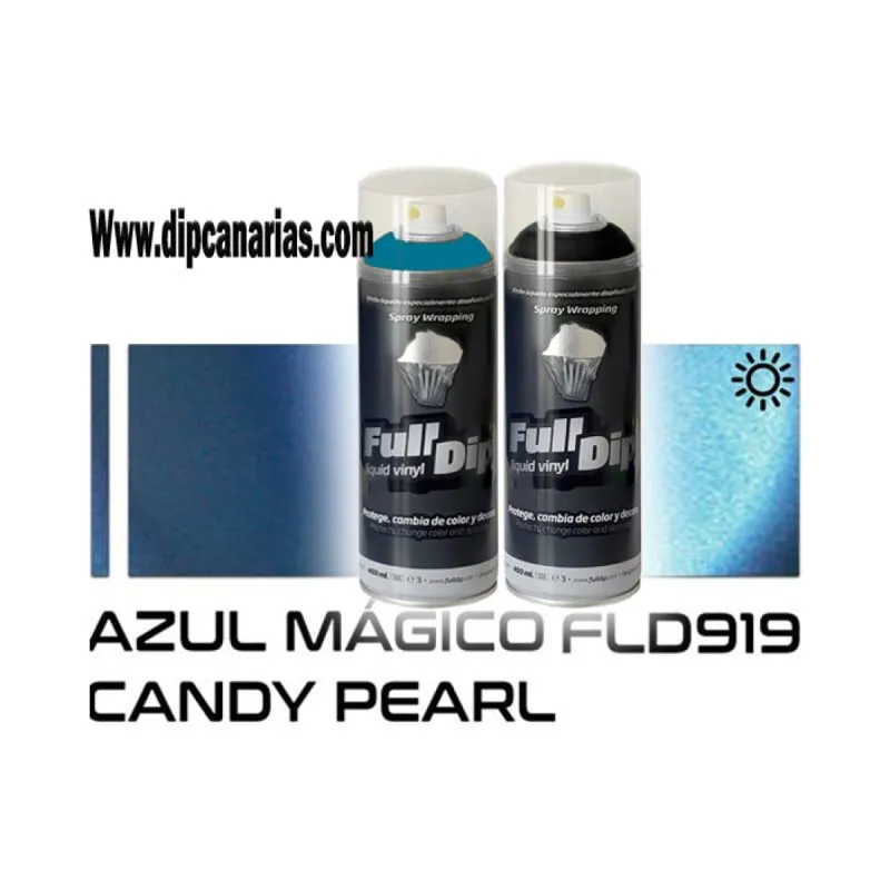 Pack Azul Mágico Candy + Base Negra