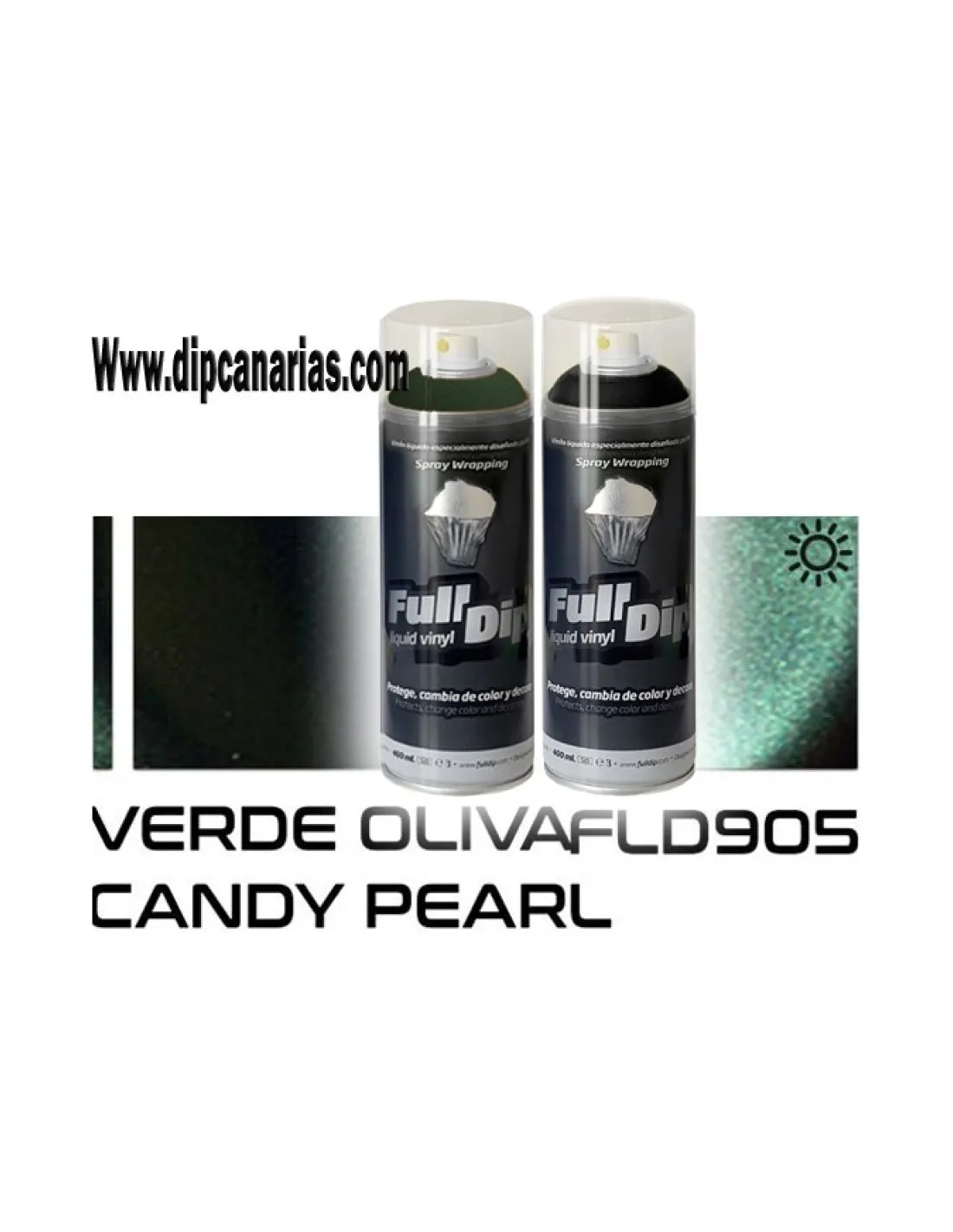 Pack Verde Oliva Candy + Base Negra