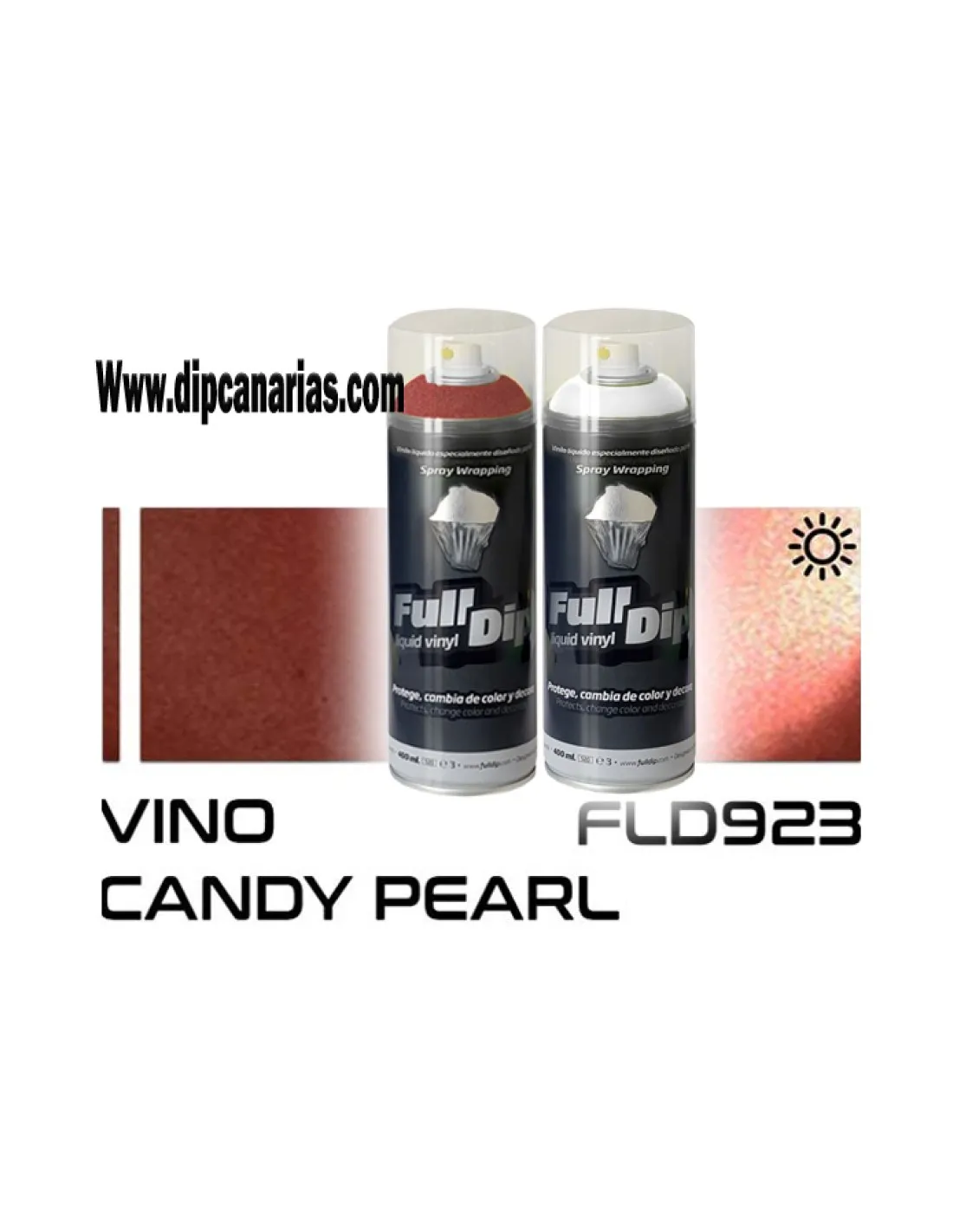 Pack Rojo Vino Candy + Base Blanca