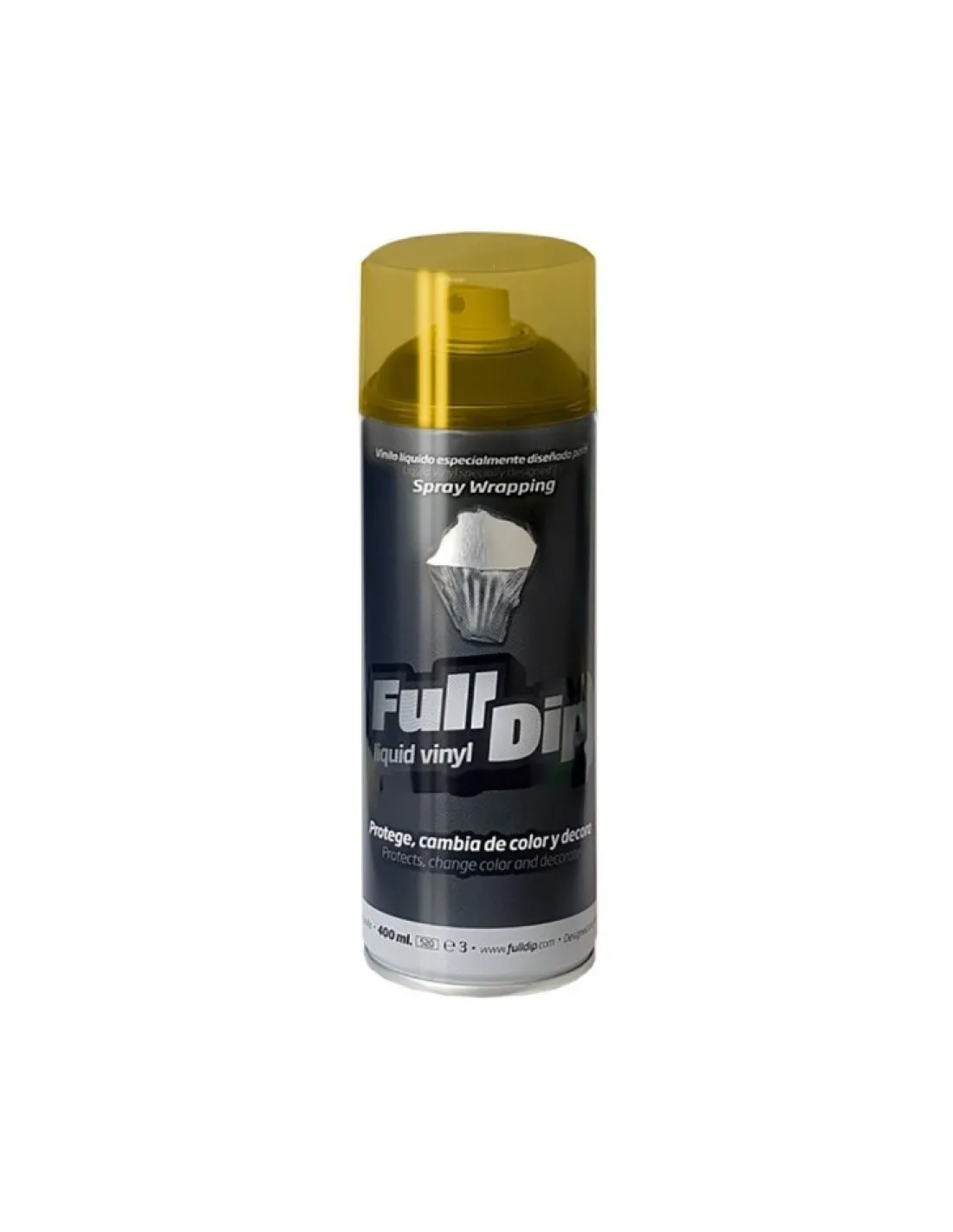 Pack Vinilo Líquido Ahumado Amarillo + Vinilo Transparente