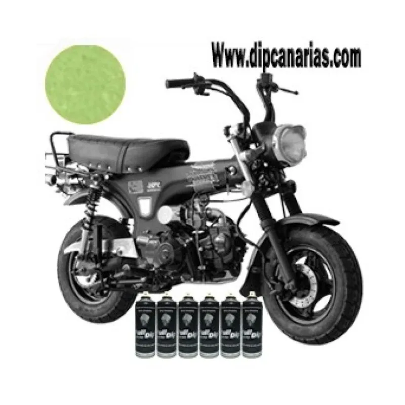 Kit moto pequeña Verde Manzana Candy