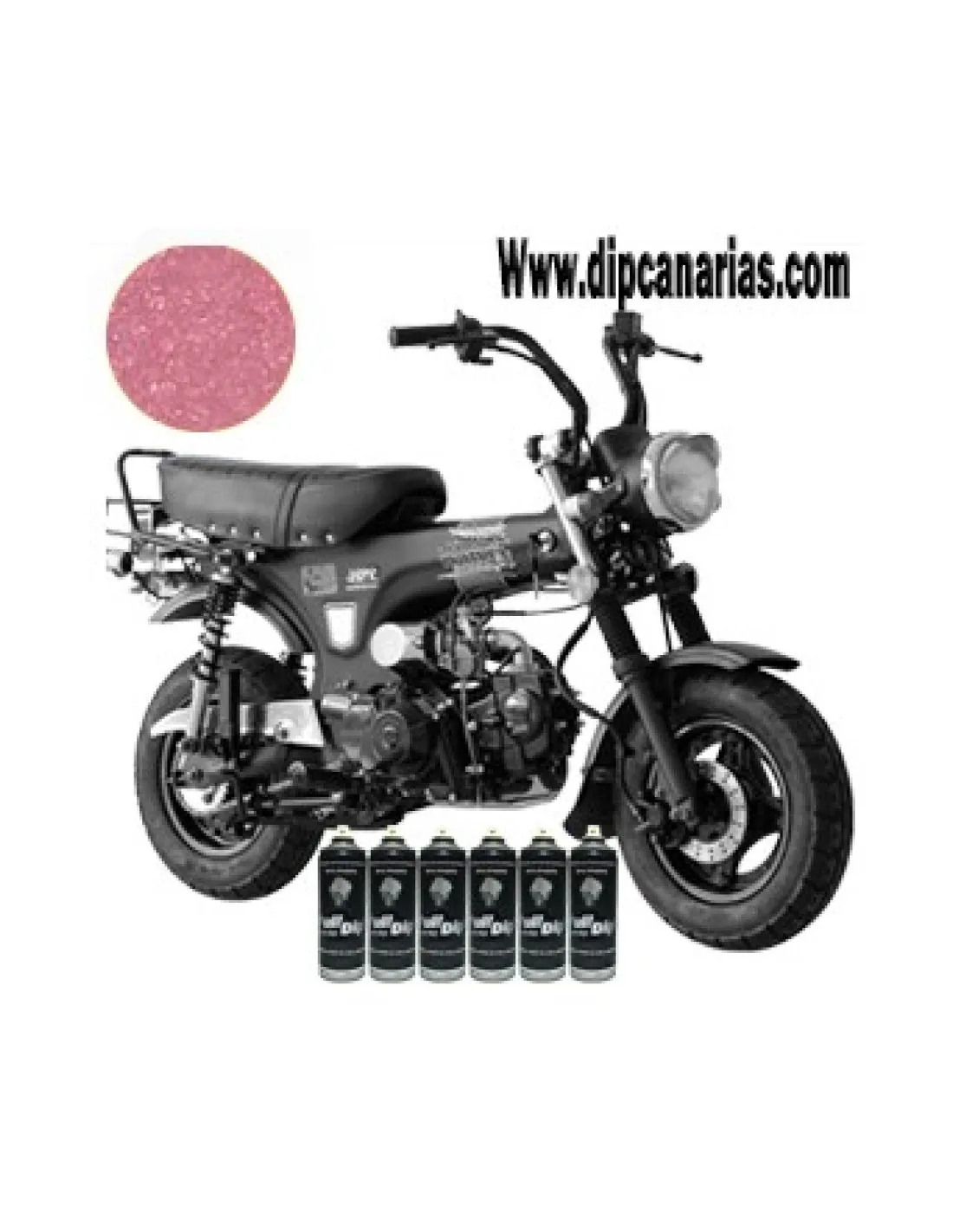 Kit moto pequeña Rosa Pastel Candy