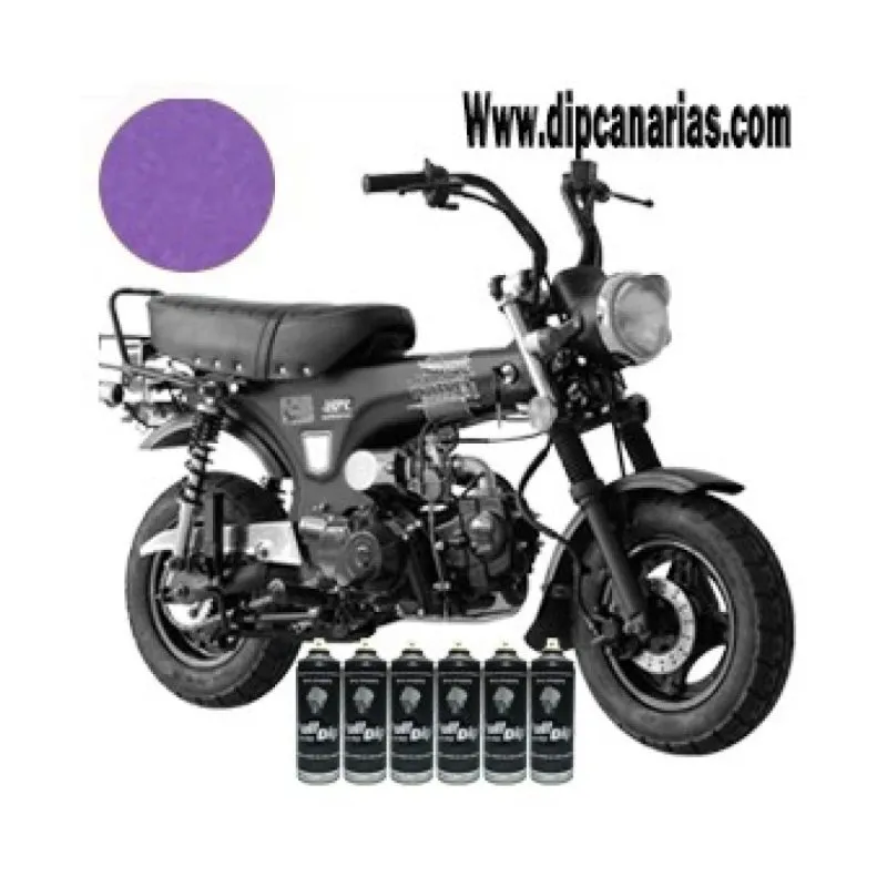 Kit moto pequeña Morado Candy