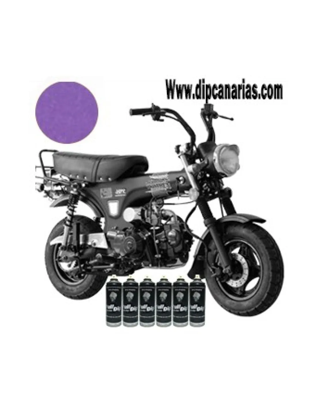 Kit moto pequeña Morado Candy
