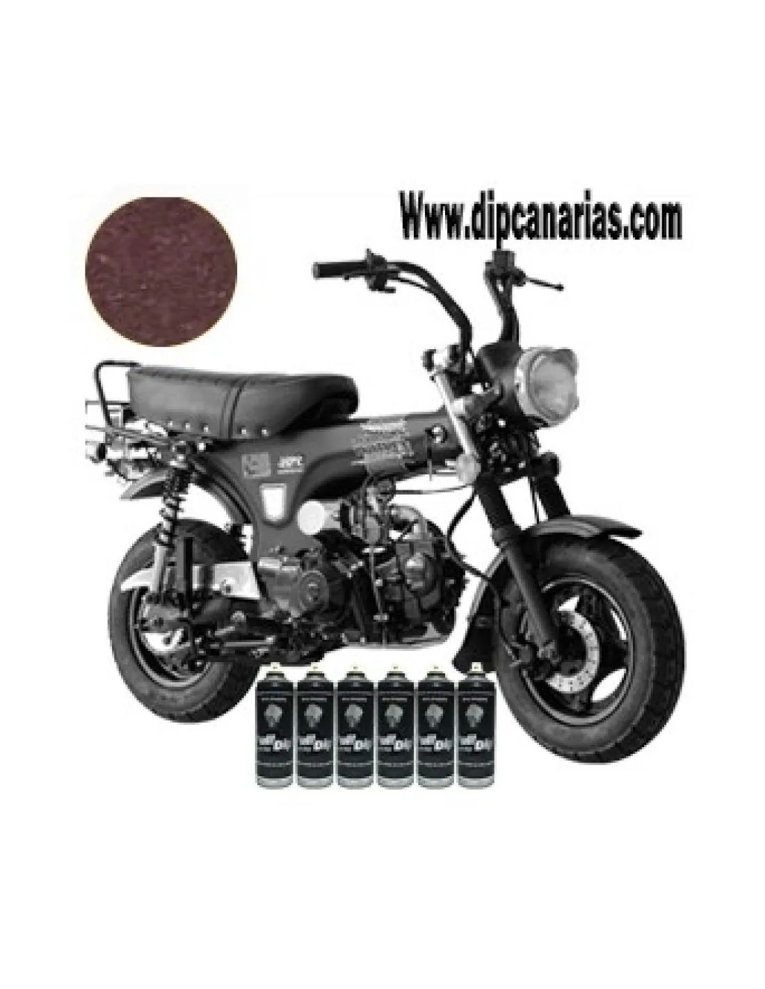 Kit moto pequeña Rojo Diamante Candy
