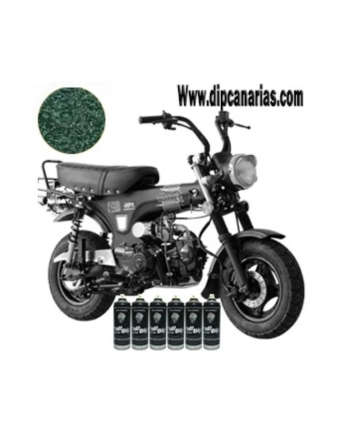 Kit moto pequeña Verde Diamante Candy