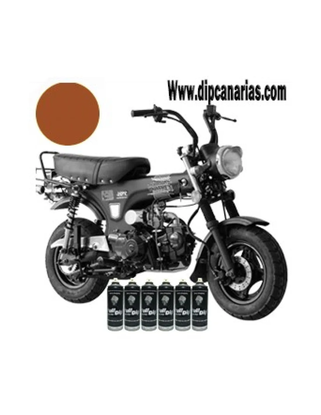 Kit moto pequeña Bronce Candy