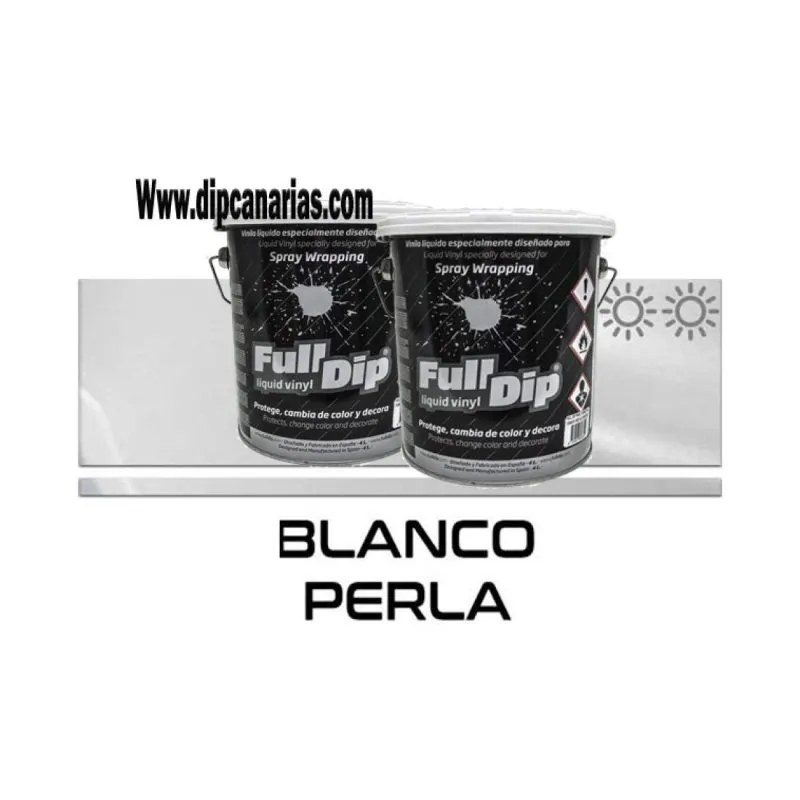 Pack Bote 4L Blanco Perla + Base Blanco