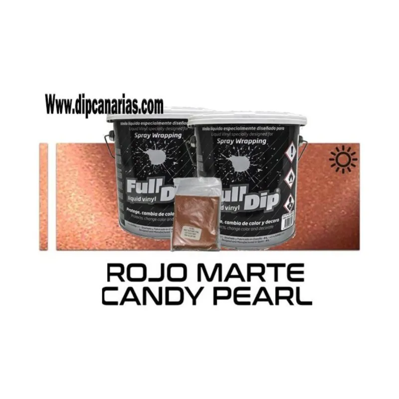 Pack Bote 4L Rojo Marte + Base Negra