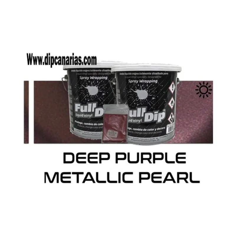 Pack Bote 4L Deep Purple + Base Negra
