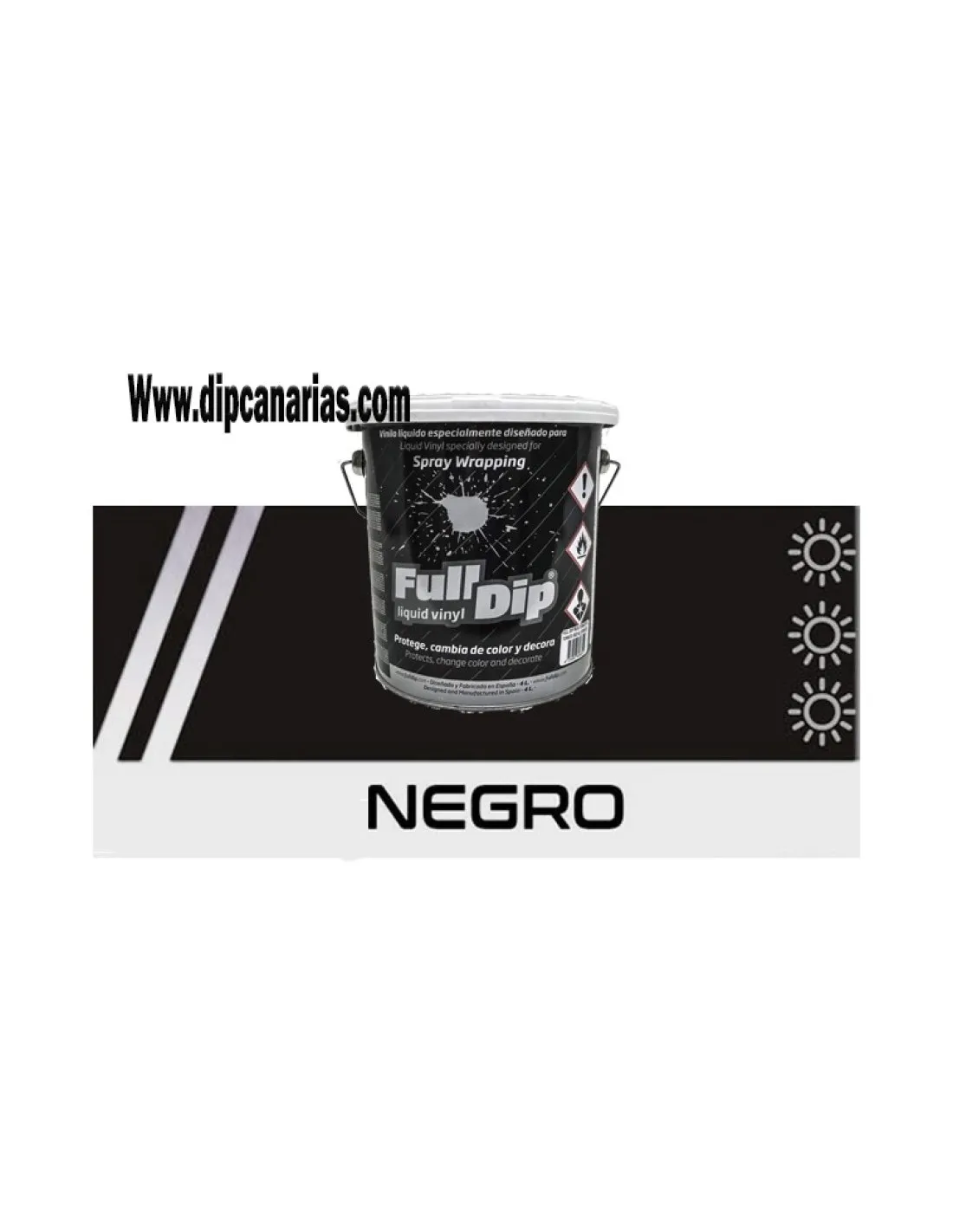 Pack Bote 4L Deep Purple + Base Negra