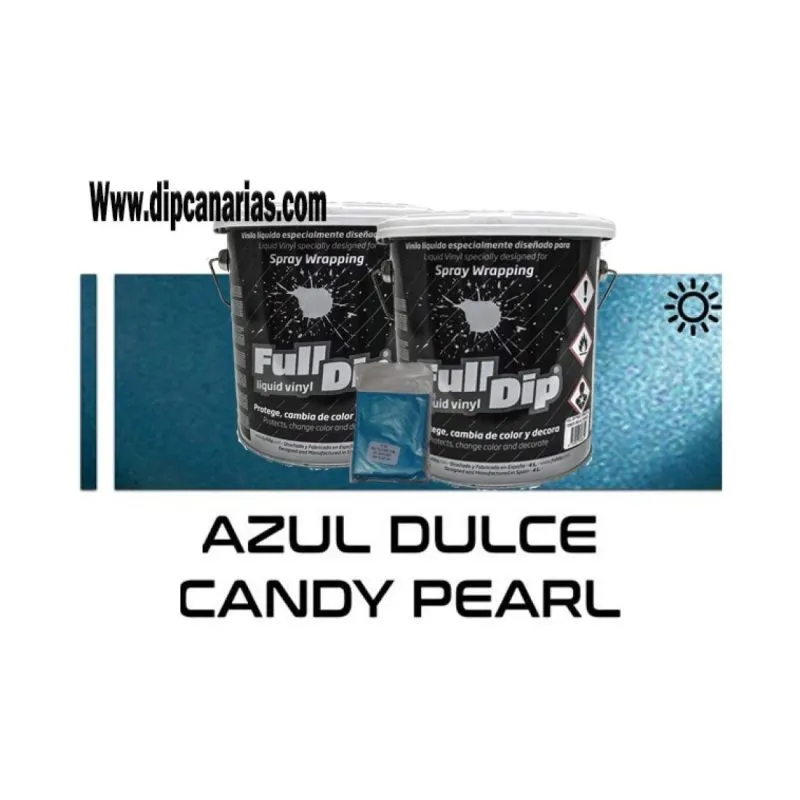 Pack Bote 4L Azul Dulce + Base Negra